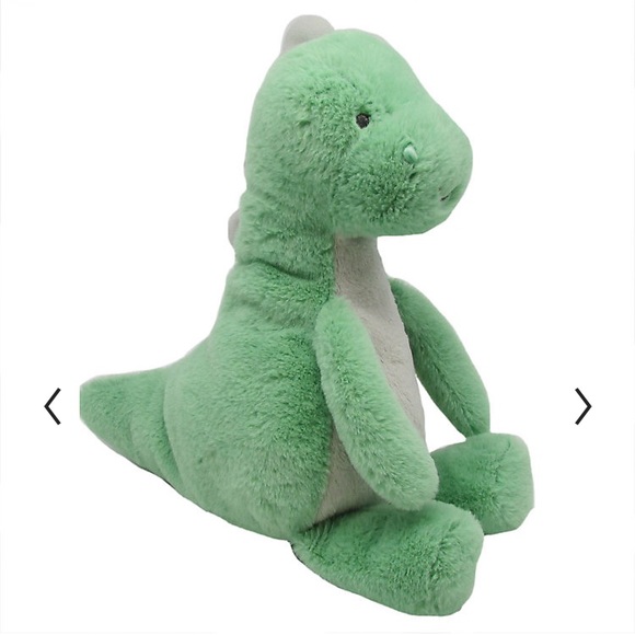carters green dinosaur plush